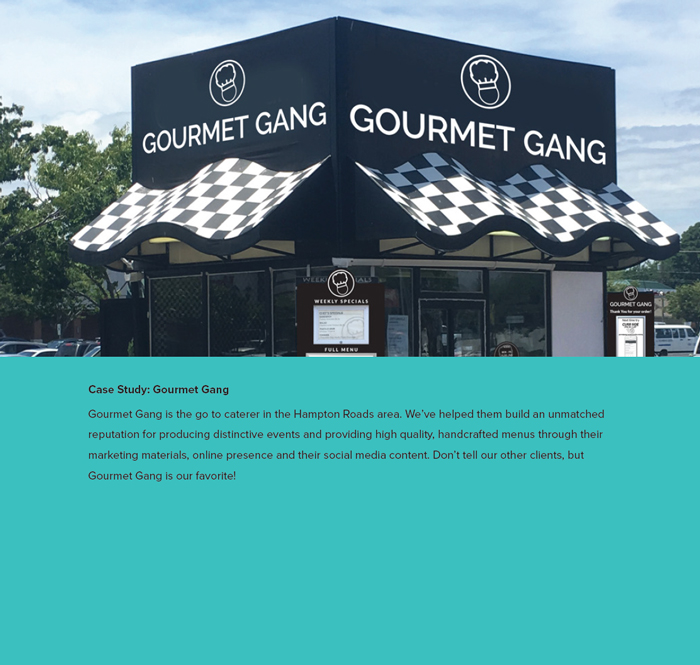 Gourmet Gang Case Study