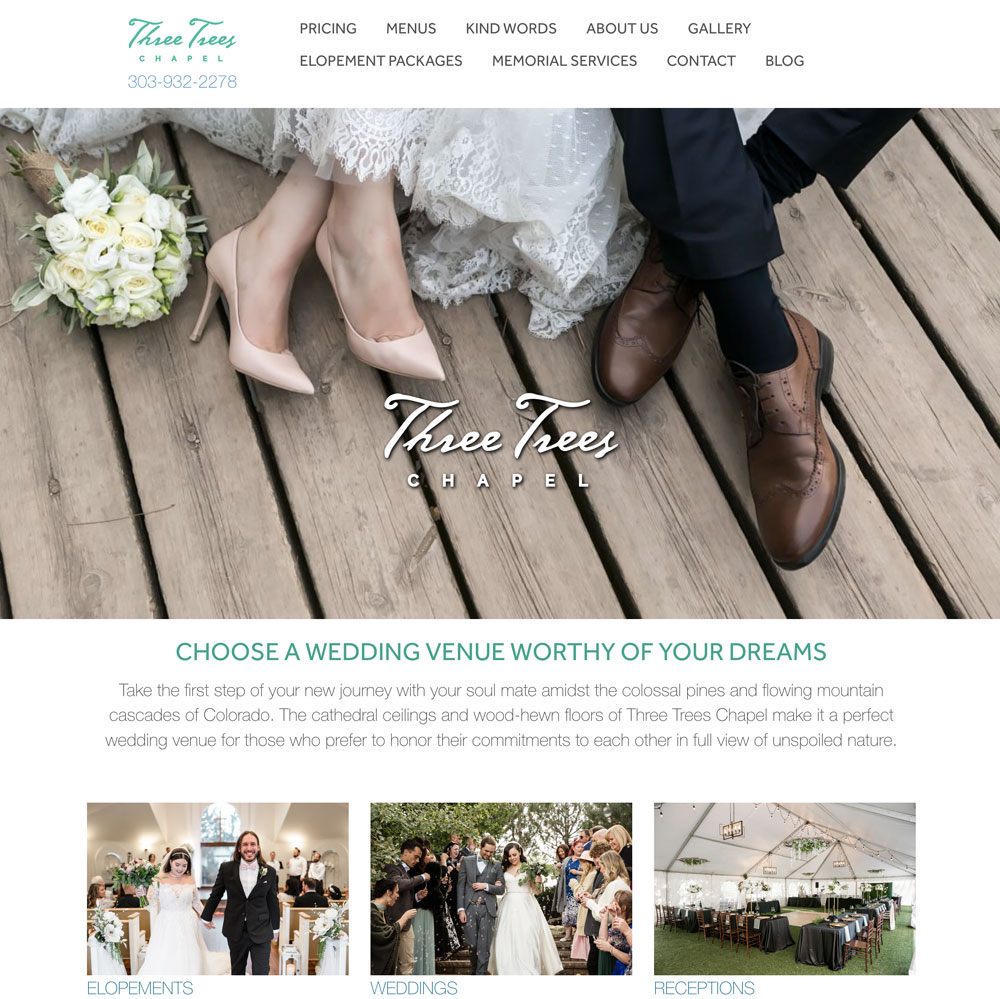 Three Trees Chapel home page