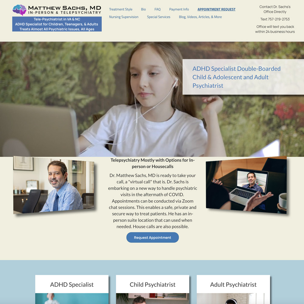 Matthew Sachs website