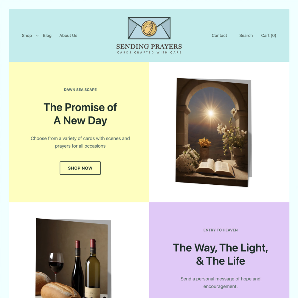 Sending Prayers website link