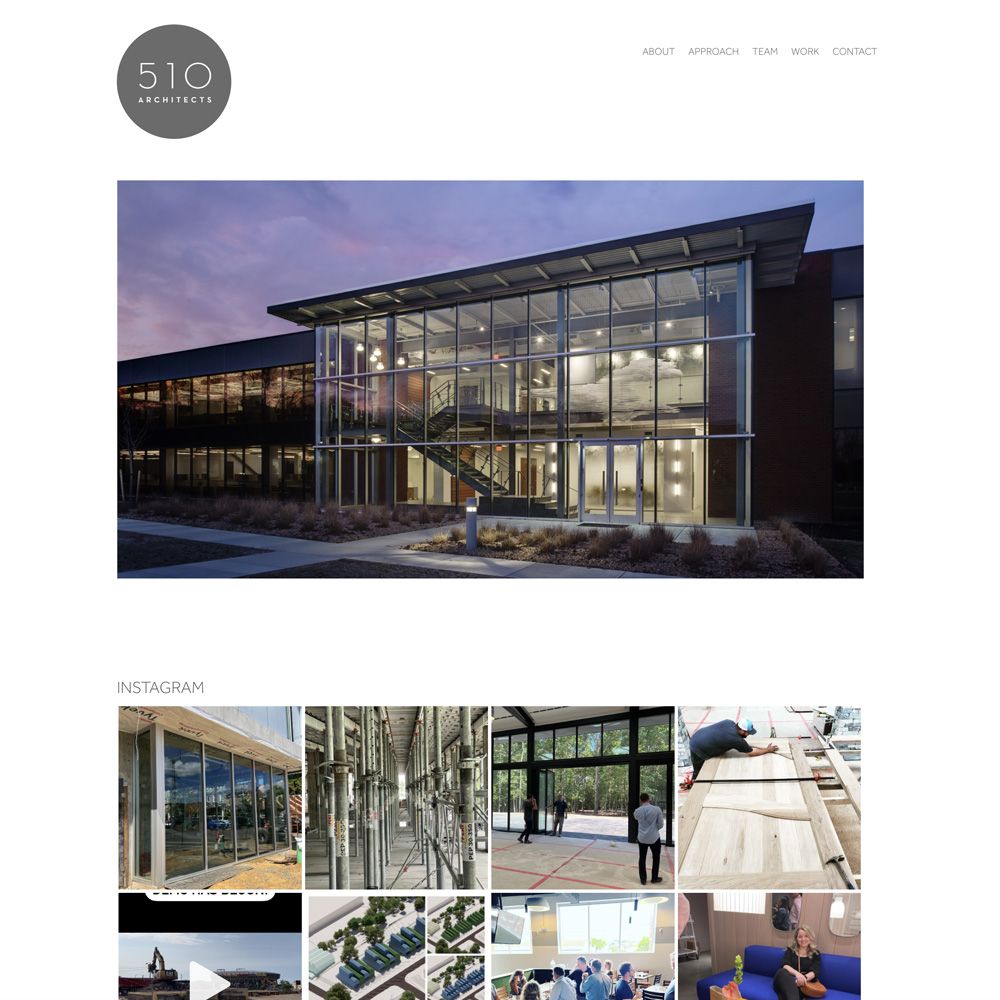 510 Architects website