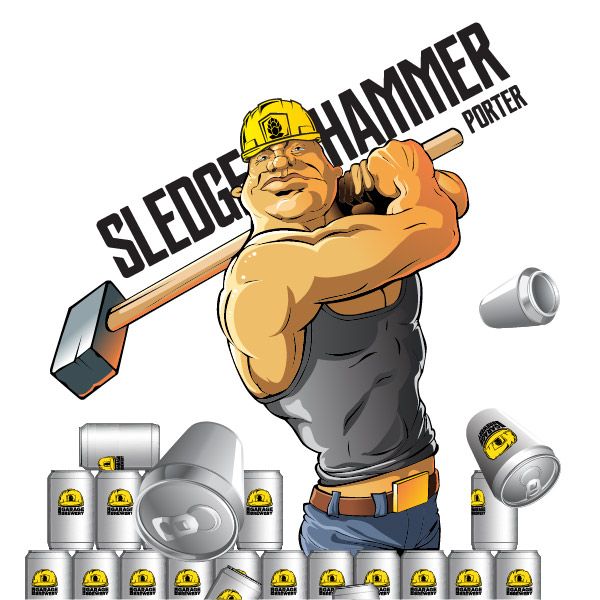 GB sledgehammer beer logo