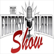 podcast fantasy alarm graphic