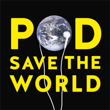 podcast pod save the world graphic