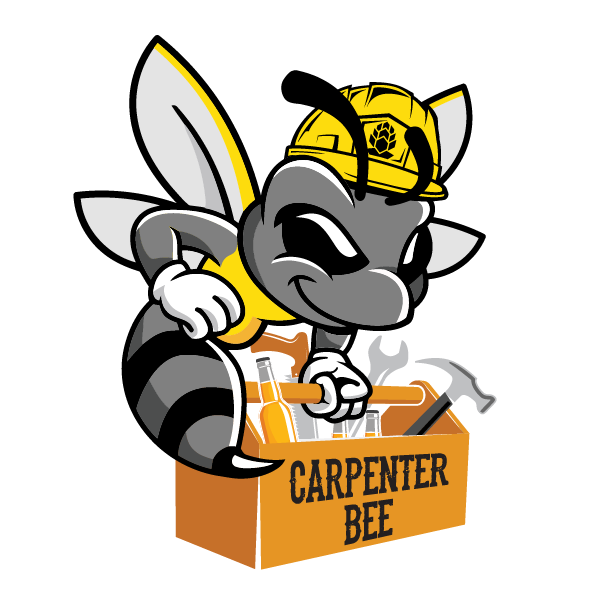 GB Carpenter Bee beer logo
