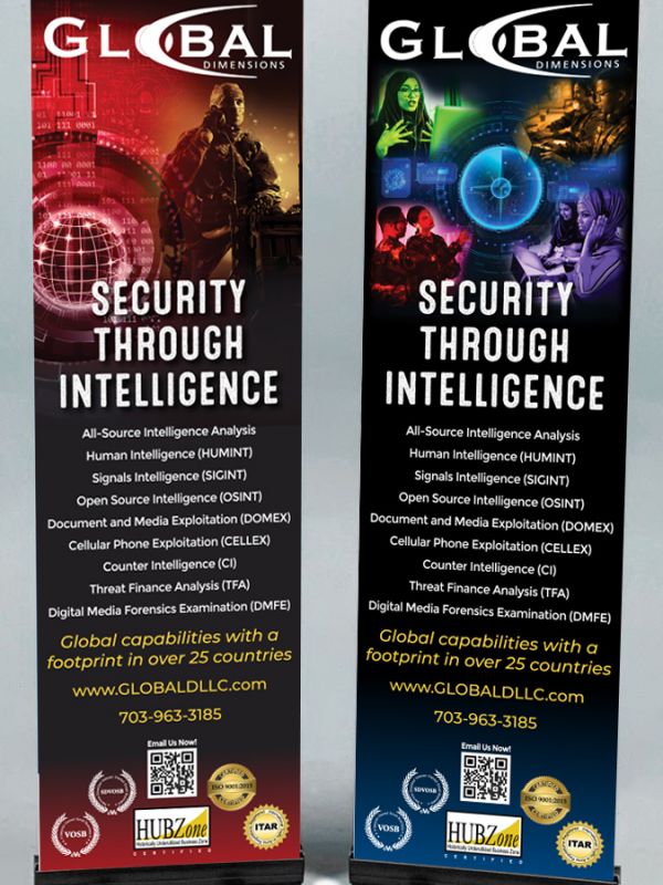 Global Intel banners