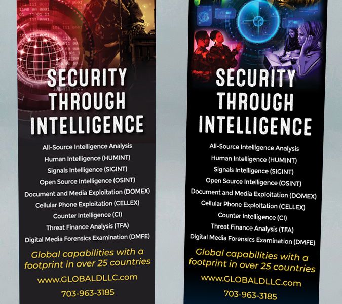 Global Intel banners