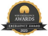 Web Excellence for 2023 Seal