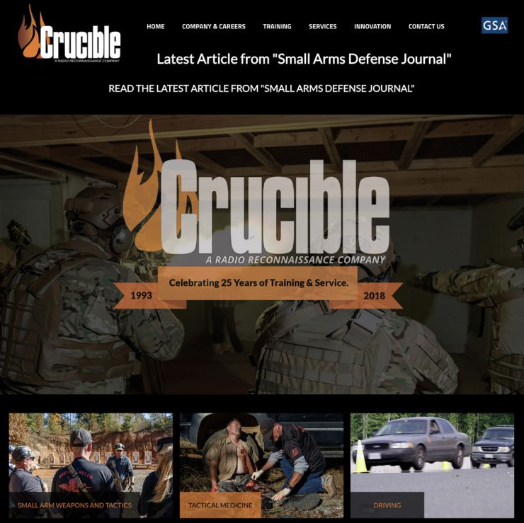 Team Crucible website