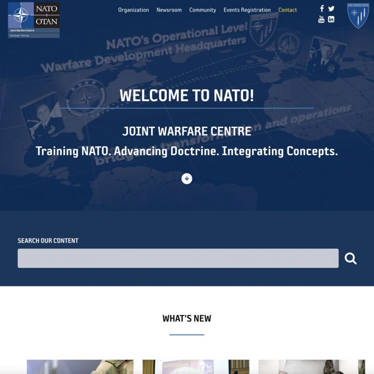 NATO - JWC website