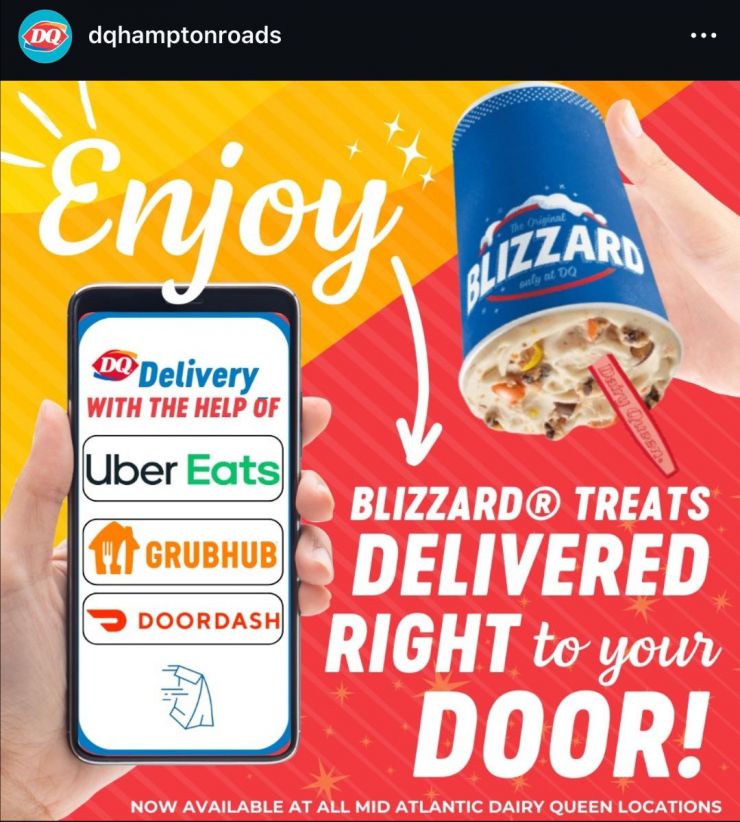 Dairy Queen Instagram link