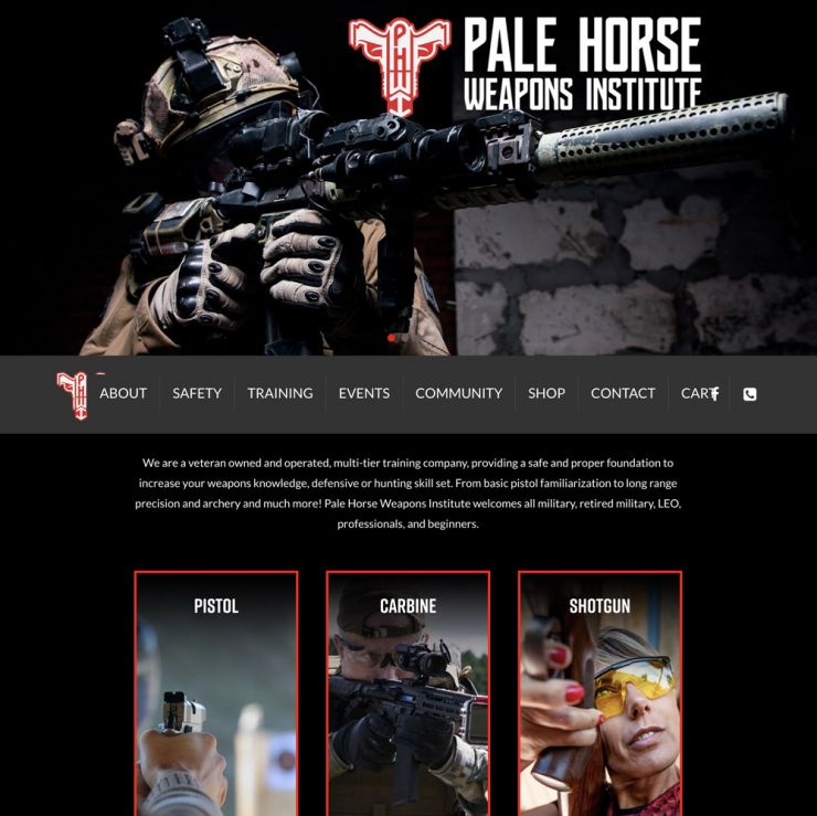 Pale Horse home page