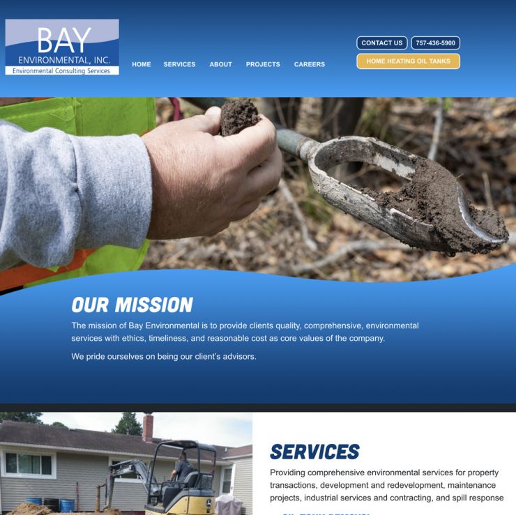 Bay Environmental home page