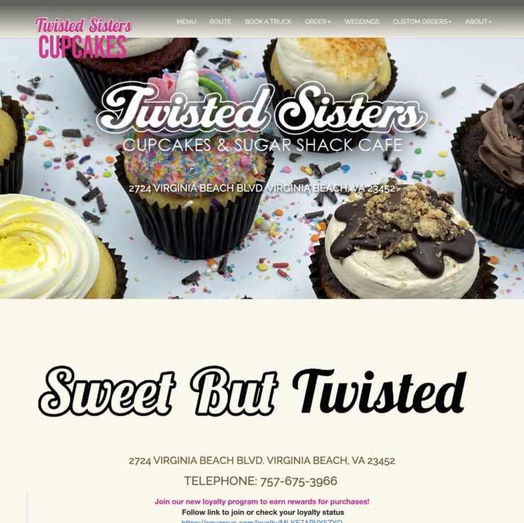 Twisted Sister home page