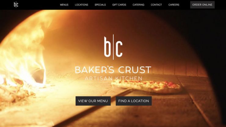 Bakers Crust website image link
