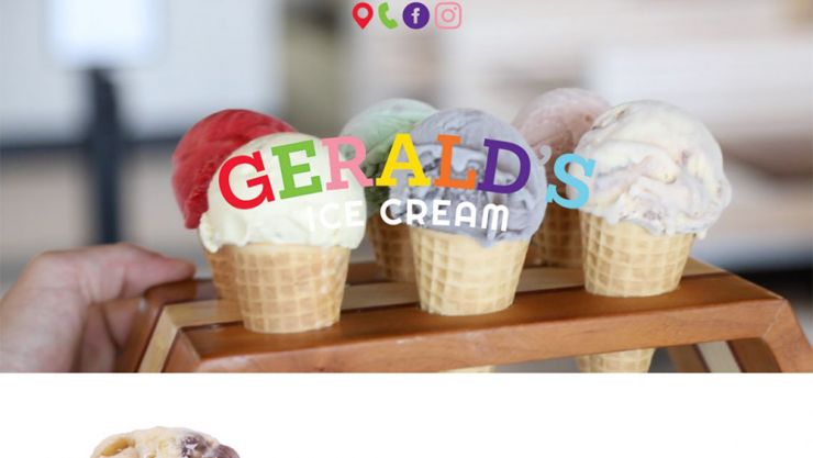 Geralds website image link